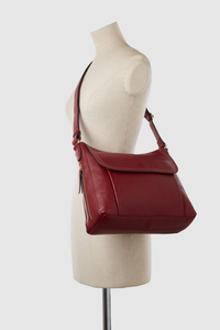 Maya Leather Large Crossbody Bag