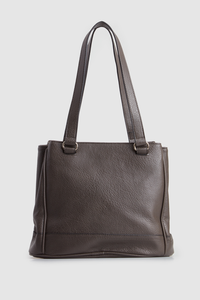 Zip Pocket Panel Tote Bag