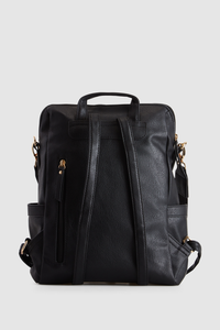 Zip Pocket Large Backpack Bag