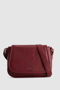 Zip Pocket Flap Crossbody Bag