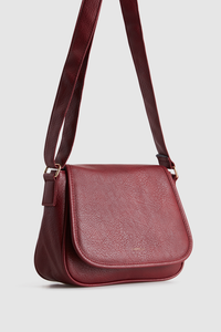 Zip Pocket Flap Crossbody Bag