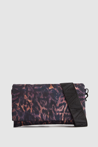 Nylon Flapover Crossbody Bag