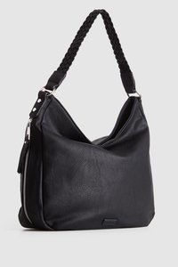 Braided Strap Hobo Bag