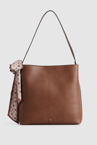 Scarf Hobo Tote Bag