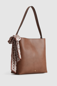 Scarf Hobo Tote Bag