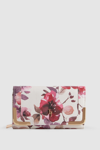 Floral Medium Trifold Wallet