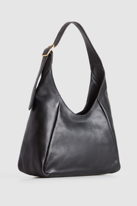 Alexa Leather Small Hobo Bag