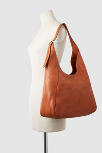 Alexa Leather Hobo Bag