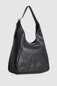 Alexa Leather Hobo Bag