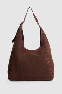 Alexa Leather Suede Hobo Bag