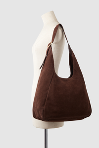 Alexa Leather Suede Hobo Bag