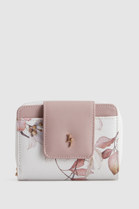 Floral Tab Wallet