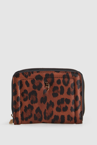 Leopard Ziparound Wallet