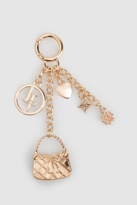 Gold Handbag Charm