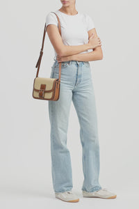 Straw Crossbody Bag